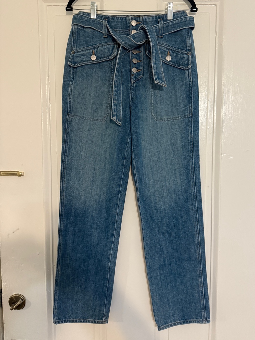 Veronica Beard Rinley Straight Leg Jeans Size 27